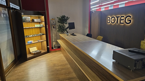 BOTEG Servisní středisko Vlašim - pohled do interiéru servisu