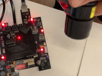 Oprava osobní/hráčské jednotky LaserGame mainboard