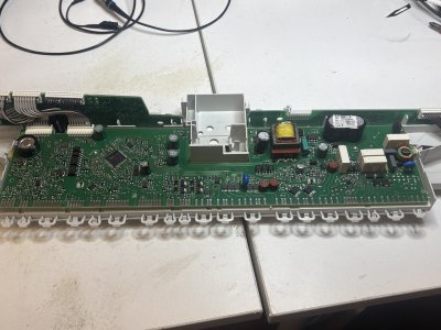 Miele - Diagnostika řídící karty Miele G6895 SCVi XXL