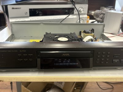 Technics - Oprava CD přehrávače Technics SL-PG3 po chybě F26
