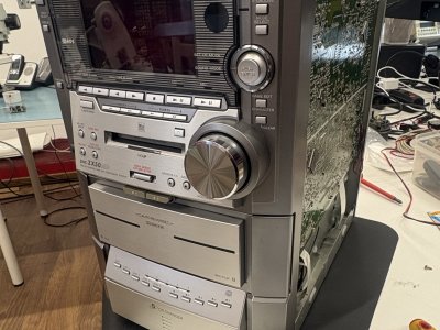 Sony DHC-ZX50MD - Oprava mikrosystému Sony DHC-ZX50MD