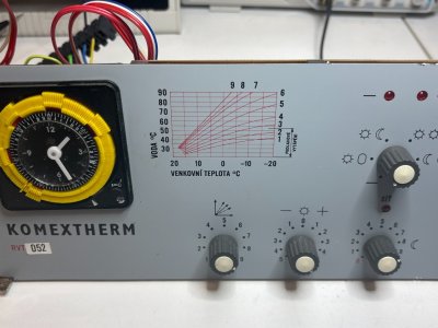 Komextherm - Oprava regulátoru Komextherm RTV 052