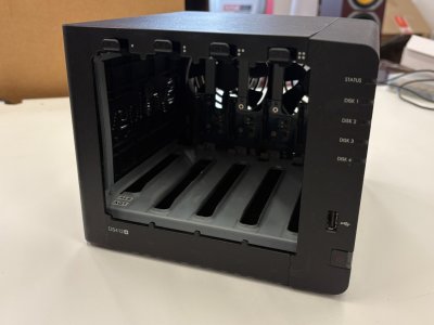 Synology - Oprava základního konfiguračního modulu v Synology DS412