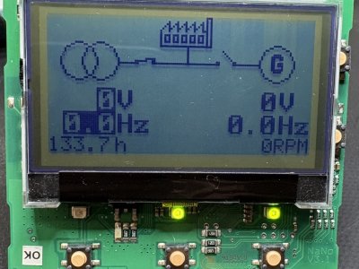 ComAp - Oprava napájecích obvodů ovládacího displeje z řízení spínání centrály