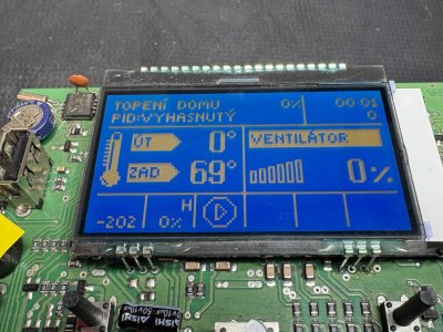 OEM - Oprava a vyčištění řídicí jednotky kotle ROJEK ST-480 (Tech Sterowniki)