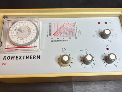 Komextherm - Oprava regulátoru Komextherm RVT