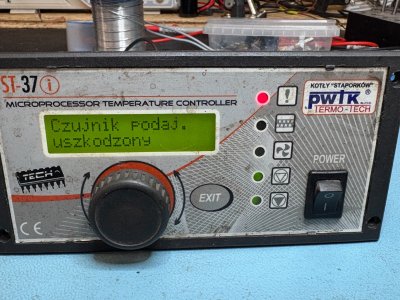 TECH STEROWNIKI, ST-37 L - Oprava jednotky ke kotli TECH STEROWNIKI ST-37 L